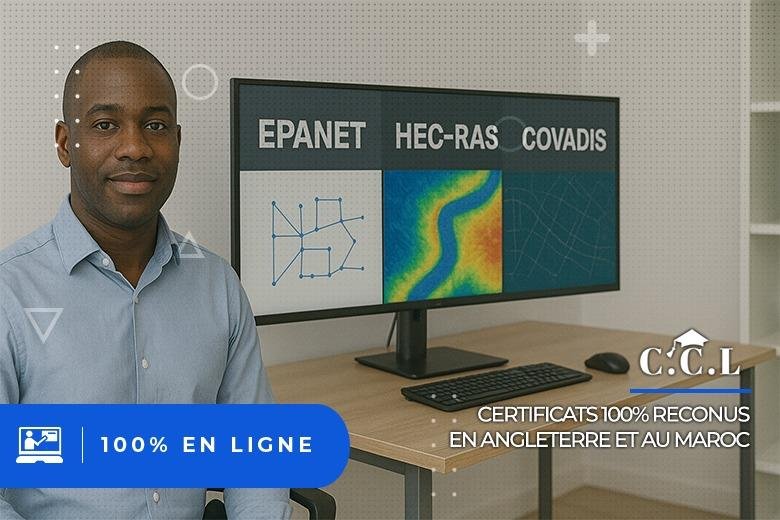 Modélisation des Réseaux Hydrauliques avec EPANET, HEC-RAS et COVADIS	